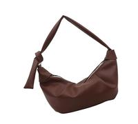 Borsa a tracolla da donna in pelle PU borsa a tracolla shopping croissant borsa messaggeri per donne di tutti i giorni croissant borsa a tracolla stile coreano, Caff, One Size