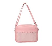 Borsa a tracolla da donna in pelle PU trasparente a tracolla libro per studenti stile giapponese messaggeri bella Itabag tracolla giapponese per le donne in pelle PU tracolla messenger, A, One Size