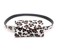 Borsa A Tracolla Da Donna Marsupio da donna staccabile con cintura, doppio scopo, borsa for cellulare, portamonete(White)