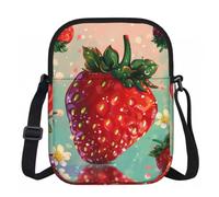 Borsa a tracolla da donna, mini portafoglio con cerniera e tracolla regolabile (Mango)