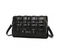 Borsa a tracolla da donna Miss Lulu: borsa a tracolla, borsa con Hardware dorato, elegante e pratica per la vita di tutti i giorni Black