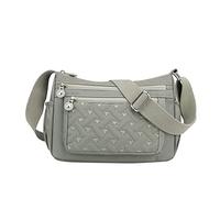 Borsa a tracolla da donna, multi tasca, stile casual, borsa a tracolla, GY2., Taglia unica