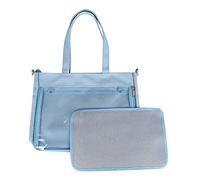 Borsa a tracolla da donna per adolescenti, borsa a tracolla per ragazze, borsa trasparente per il dolore con manico superiore, borsa abbinabile, Blu