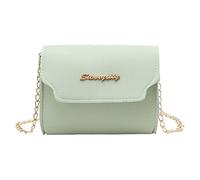 Borsa a tracolla da donna Semplice e Fresco Stile Catena Fibbia Pratica Borsa a Tracolla Borse Per Donna Zaino, verde, taglia unica