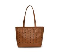 Borsa a tracolla da donna, stile straniero, con simpatico orso, grande capacità, versione coreana, in pelle PU (Brown-C, One Size)