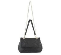 Borsa a tracolla da donna trapuntata con catena goffrata, leggera, elegante, alla moda, borsa a tracolla da donna, borsa casual da indossare tutti i giorni, borsa da sera elegante, Nero , Borsa a