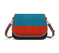Borsa a tracolla da donna vintage con bandiera della Russia, alla moda, borsa a tracolla con tracolla regolabile