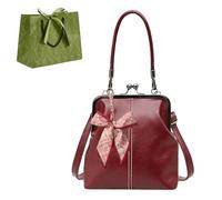 Borsa a tracolla da donna vintage in stile britannico, in pelle PU di alta qualità, con tracolla versatile e spaziosa capacità per tutti i giorni, shopping ed eventi, c