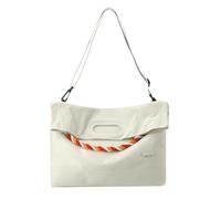 Borsa a tracolla da lavoro in nylon da donna, con grande manico superiore, resistente, per trasportare tutte le borse a tracolla Hobo per lavoro e viaggi, bianco, Taglia unica