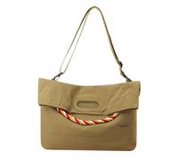 Borsa a tracolla da lavoro in nylon da donna, con grande manico superiore, resistente, per trasportare tutte le borse a tracolla Hobo per lavoro e viaggi, Marrone, Taglia unica