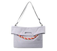 Borsa a tracolla da lavoro in nylon da donna, con grande manico superiore, resistente, per trasportare tutte le borse a tracolla Hobo per lavoro e viaggi, Viola, Taglia unica