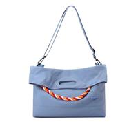 Borsa a tracolla da lavoro in nylon da donna, con grande manico superiore, resistente, per trasportare tutte le borse a tracolla Hobo per lavoro e viaggi, Blu, Taglia unica