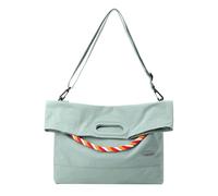 Borsa a tracolla da lavoro in nylon da donna, con grande manico superiore, resistente, per trasportare tutte le borse a tracolla Hobo per lavoro e viaggi, Verde, Taglia unica