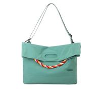 Borsa a tracolla da lavoro in nylon da donna, con grande manico superiore, resistente, per trasportare tutte le borse a tracolla Hobo per lavoro e viaggi, verde scuro, Taglia unica