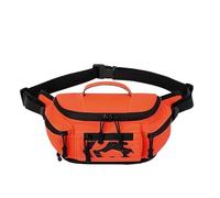 Borsa A Tracolla Da Motociclista Multifunzione Impermeabile Arancione E Nera Per Esterni Da Motocross Ciclismo Anti-spruzzo Borsa portautensili moto(Orange A)