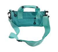 Borsa a tracolla da palestra, borsa a botte da donna, piccola borsa in tela con tracolla regolabile, per allenamento durante la notte, per danza, yoga, scuola ed escursionismo, leggera, cilindrica, 1