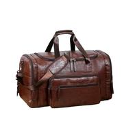 Borsa a tracolla da palestra in pelle grande da uo Borsa da viaggio in pelle PU, for uomo e donna, borsa for weekend, impermeabile, a tracolla for palestra sport(Color 5)