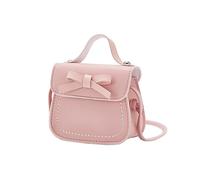 Borsa a tracolla da ragazza alla moda con fiocco zaino per bambini Ginnastica Borsa per gesso per, rosa, Taglia unica