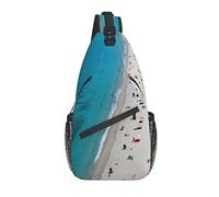 Borsa a tracolla da spiaggia hawaiana Borsa a tracolla casual da spiaggia a tracolla Zaino da giorno per la spiaggia all'aperto