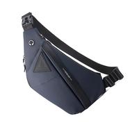 Borsa a tracolla da uomo a prova di spruzzi d'acqua per viaggi in campeggio sopra le borse a tracolla cintura giro campeggio petto grande capacità per gli uomini a prova di schizzi sopra la spalla