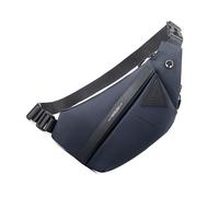 Borsa a tracolla da uomo a prova di spruzzi d'acqua per viaggi in campeggio sopra le borse a tracolla cintura giro campeggio petto grande capacità per gli uomini a prova di schizzi sopra la spalla