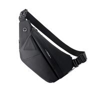 Borsa a tracolla da uomo a prova di spruzzi d'acqua per viaggi in campeggio sopra le borse a tracolla cintura giro campeggio petto grande capacità per gli uomini a prova di schizzi sopra la spalla