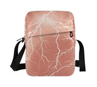 borsa a tracolla da uomo borsa a tracolla da uomo borsa casual borsa a tracolla da donna borsa a tracolla tracolla regolabile per lavoro fulmine oro rosa