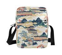 borsa a tracolla da uomo Borse a tracolla per le donne Borse a tracolla da donna Tracolla Tracolla Regolabile per sport all'aria aperta Architettura giapponese