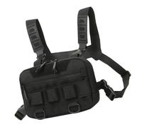 Borsa a tracolla da uomo con tracolla tattica, moderna borsa a tracolla compatta, organizer da viaggio leggero, porta attrezzi portatile per sport all'aria aperta, sicura per escursioni e