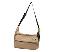 Borsa a tracolla da uomo e da uomo capacità Tracolla da scuola con cerniera per studente universitario con tracolla regolabile Stili universitari alla