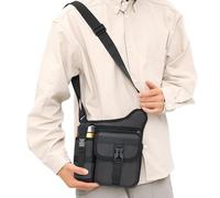 Borsa a tracolla da uomo, impermeabile, borsa da viaggio con portabottiglie per ciclismo, escursionismo, palestra, sport all'aria aperta, scuola, campeggio, adolescenti, compleanno o vacanze,