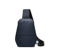 Borsa a Tracolla da Uomo Men's Multifunctional Shoulder Bag Crossbody per Uso Quotidiano(Blu)