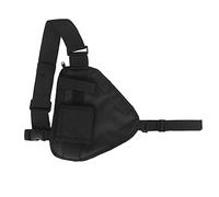Borsa a tracolla da uomo, stile streetwear, con fibbia funzionale, unisex, stile hip-hop, a tracolla, Come descritto, as described