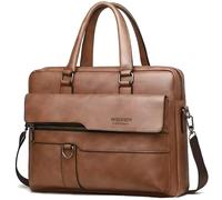 Borsa a tracolla da uomo WEIXIER GA-35450 - Marrone / Maxi