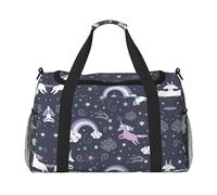 Borsa a tracolla da viaggio con animali marini arcobaleno da donna e uomo, borsa a tracolla, borsa a tracolla, borsa da lavoro, borsa hobo per tutti i giorni