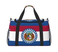 Borsa a tracolla da viaggio con bandiera del Missouri, borsa a tracolla, borsa a tracolla, borsa da lavoro, borsa hobo per tutti i giorni
