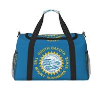 Borsa a tracolla da viaggio con bandiera del South Dakota, borsa a tracolla, borsa a tracolla, borsa da lavoro, borsa hobo per tutti i giorni