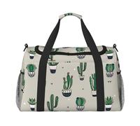 Borsa a tracolla da viaggio con cactus verde, borsa a tracolla, borsa a tracolla, borsa da lavoro, borsa hobo per tutti i giorni
