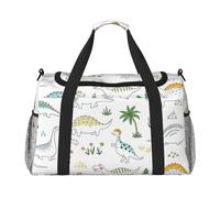 Borsa a tracolla da viaggio con dinosauri, borsa a tracolla, borsa a tracolla, borsa da lavoro, borsa hobo per tutti i giorni