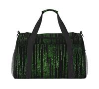 Borsa a tracolla da viaggio con numeri verdi, da donna, da uomo, borsa a tracolla, borsa a tracolla, borse da lavoro, borsa hobo per tutti i giorni
