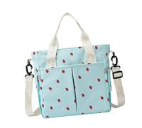 Borsa a tracolla da viaggio da donna, alla moda, borse da lavoro, per tutti i giorni, con tasche, Blu, As the pic show