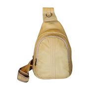 Borsa a tracolla da viaggio leggera da donna alla moda borsa da viaggio leggera borsa a tracolla per il tempo libero borsa a tracolla in nylon, cachi, Taglia unica