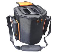 Borsa a tracolla da viaggio per EON ONE Compact All-in-1 Personal PA System altoparlante portatile w/tasche per microfono, trasmettitore, tablet, cavo di alimentazione, accessori batteria di ricambio