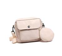 Borsa a tracolla delicata da viaggio piccola con portamonete per telefoni e accessori da donna Borsa a tracolla alla moda borsa a tracolla casual da viaggio, bianco, One Size