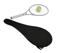 Borsa a tracolla della racchetta da tennis - borsa da tennis con custodia con cerniera | Sacca sportiva con spalla | 27.56x11.81 pollici | Manica a carnager di zucca per campeggio da trekking