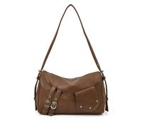 Borsa a tracolla di design con motivo colorato per spostamenti quotidiani, uscite informali e versatile utilizzo a tracolla (Brown-2, One Size)