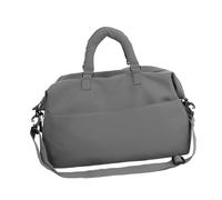 Borsa a tracolla di grande capacità borse da viaggio pratiche borse a tracolla Oxford resistenti all'acqua per brevi viaggi, Grigio, As the pic show