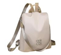 Borsa a tracolla di grande capacità: zaino con tracolla regolabile da donna, design antifurto, spazioso per viaggi e viaggi | Trasporto multiuso per snack, libri, computer porta, bianco, Consulte la