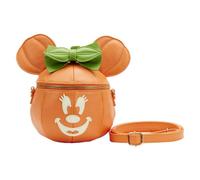 Borsa a tracolla Disney Minnie Mouse Pumpkin Glow Face Tracolla regolabile