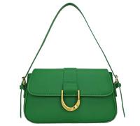 Borsa a tracolla donna borsetta pochette classica retrò borsa a tracolla sandwich borse, verde, Taglia unica per tutti